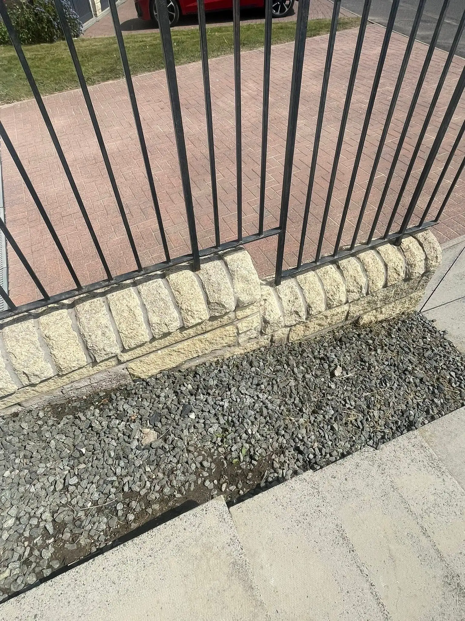 Exterior wall cleaned — Kirkcaldy