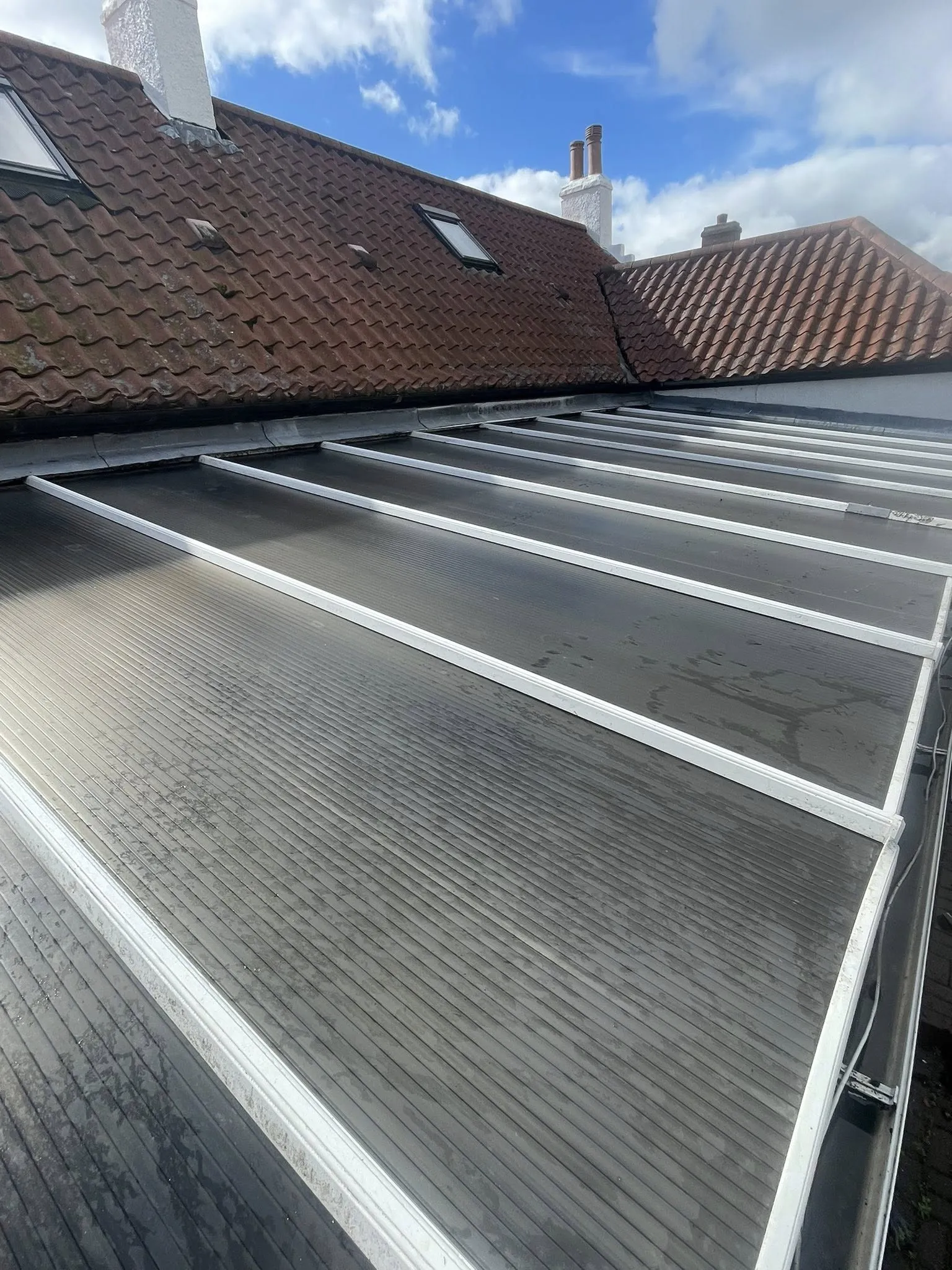 Roof extension cleaned — Glenrothes