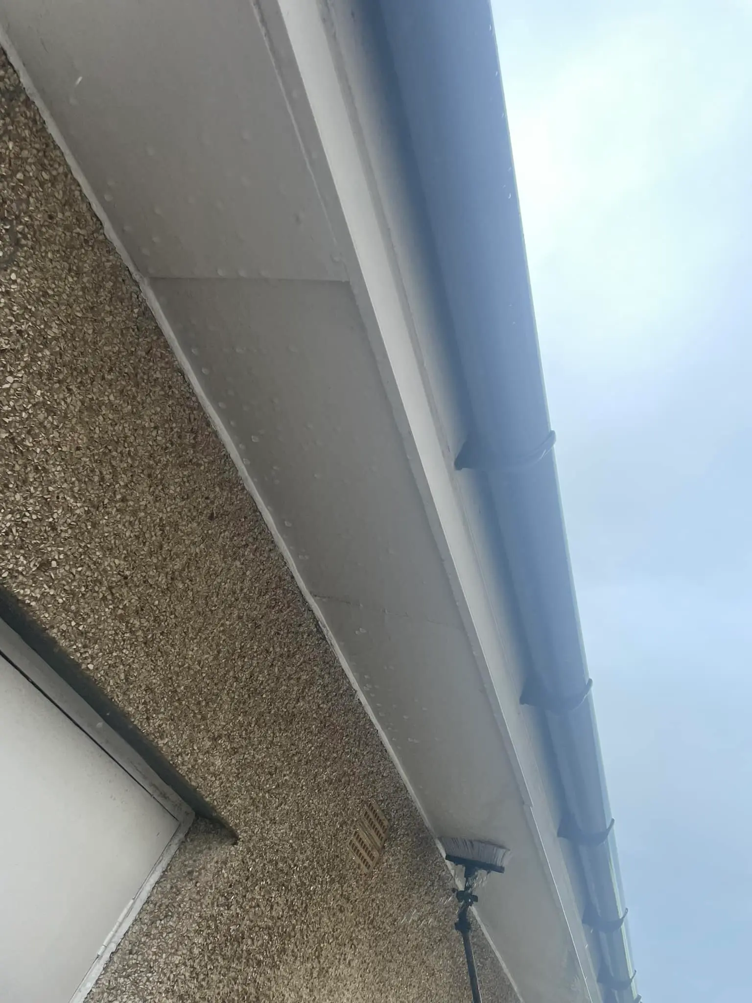 Soffit cleaning — Cowdenbeath
